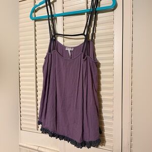 Free people intimates Purple top! Size small!